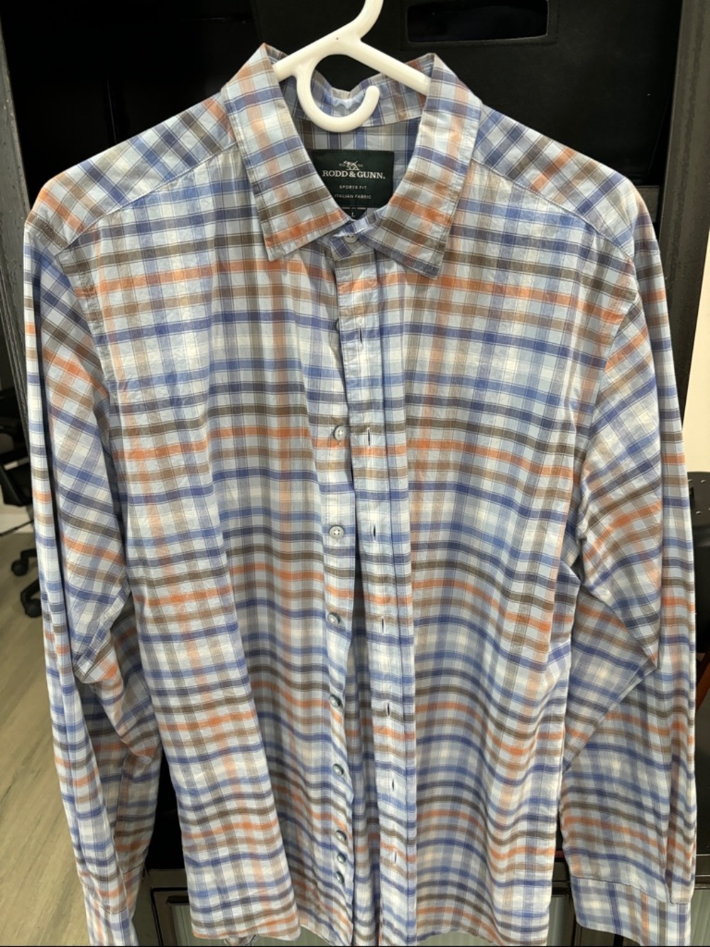 Rodd & Gunn Plaid Casual Button-Down Shirt. Sport Fit / Italian Fabric